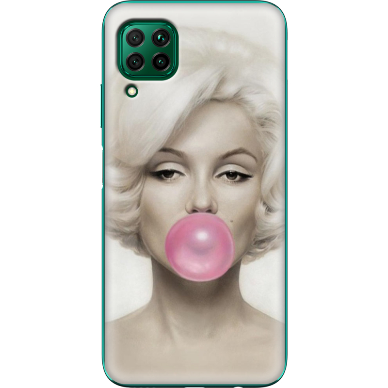 Чехол BoxFace Huawei P40 Lite Marilyn Monroe Bubble Gum