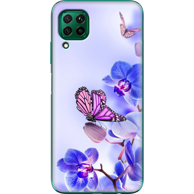 Чехол BoxFace Huawei P40 Lite Orchids and Butterflies