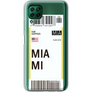 Прозрачный чехол BoxFace Huawei P40 Lite Ticket Miami