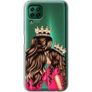 Прозрачный чехол BoxFace Huawei P40 Lite Queen and Princess