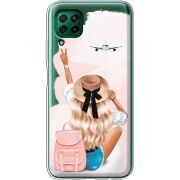 Прозрачный чехол BoxFace Huawei P40 Lite Travel Girl