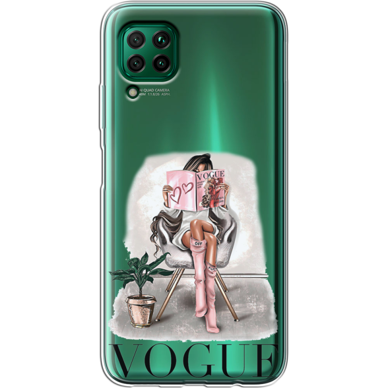 Прозрачный чехол BoxFace Huawei P40 Lite VOGUE