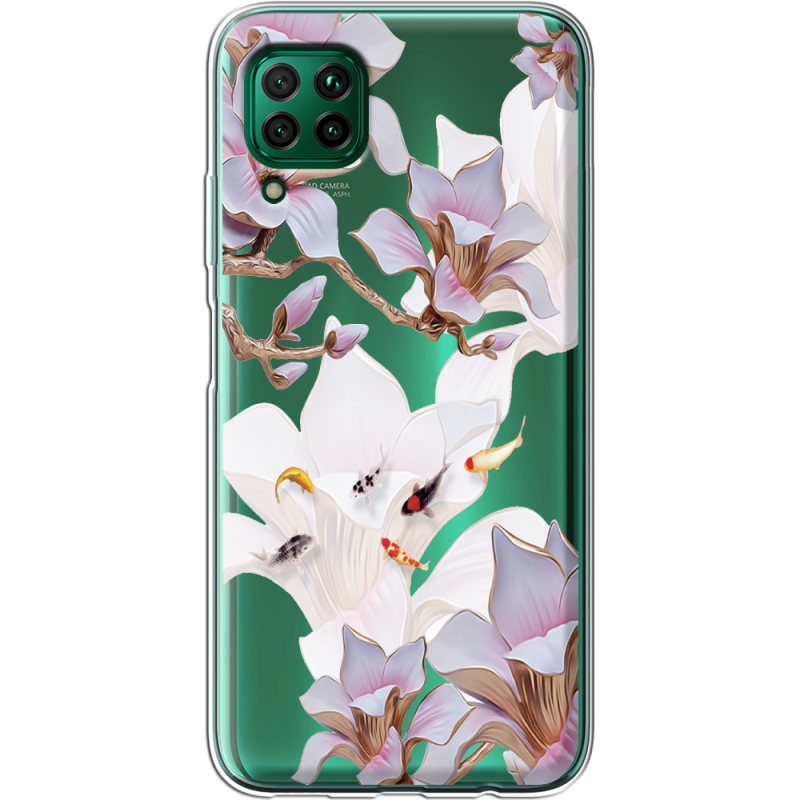 Прозрачный чехол BoxFace Huawei P40 Lite Chinese Magnolia