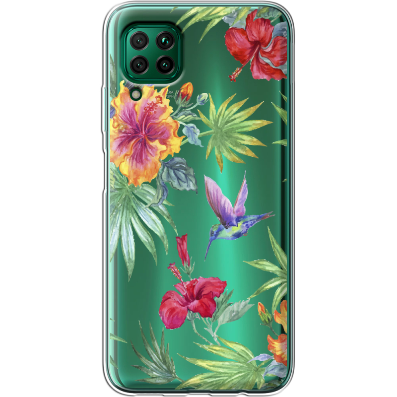 Прозрачный чехол BoxFace Huawei P40 Lite Tropical