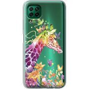 Прозрачный чехол BoxFace Huawei P40 Lite Colorful Giraffe