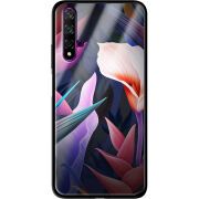 Защитный чехол BoxFace Glossy Panel Huawei Nova 5T Calla Flower