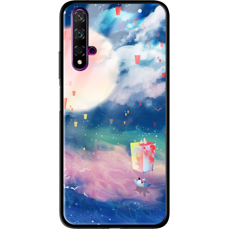 Защитный чехол BoxFace Glossy Panel Huawei Nova 5T Dreamy Clouds