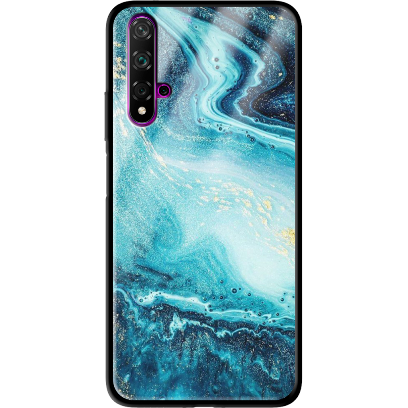 Защитный чехол BoxFace Glossy Panel Huawei Nova 5T Blue Marble