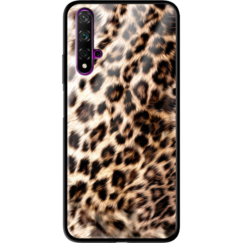 Защитный чехол BoxFace Glossy Panel Huawei Nova 5T Leopard Fur