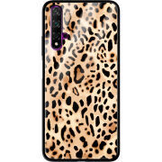 Защитный чехол BoxFace Glossy Panel Huawei Nova 5T Leopard Print