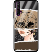Защитный чехол BoxFace Glossy Panel Huawei Nova 5T Skull-Girl