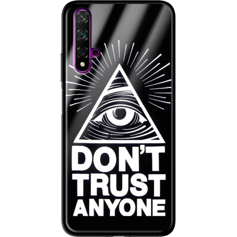 Защитный чехол BoxFace Glossy Panel Huawei Nova 5T Dont Trust Anyone