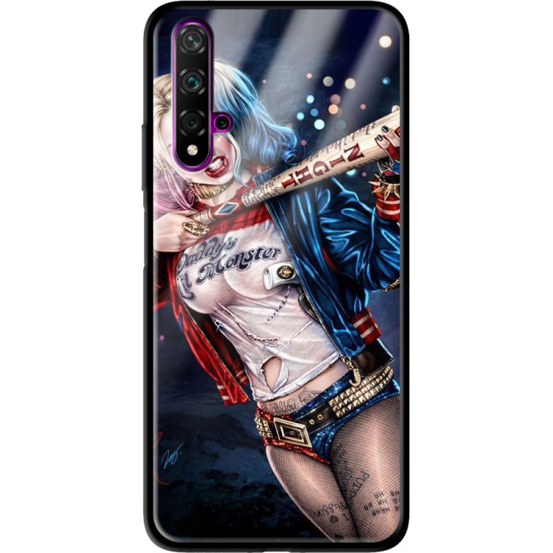 Защитный чехол BoxFace Glossy Panel Huawei Nova 5T Harley Quinn