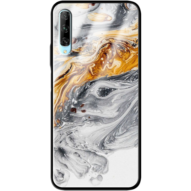 Защитный чехол BoxFace Glossy Panel Huawei P Smart Pro Gold With Silver