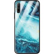 Защитный чехол BoxFace Glossy Panel Huawei P Smart Pro Blue Marble