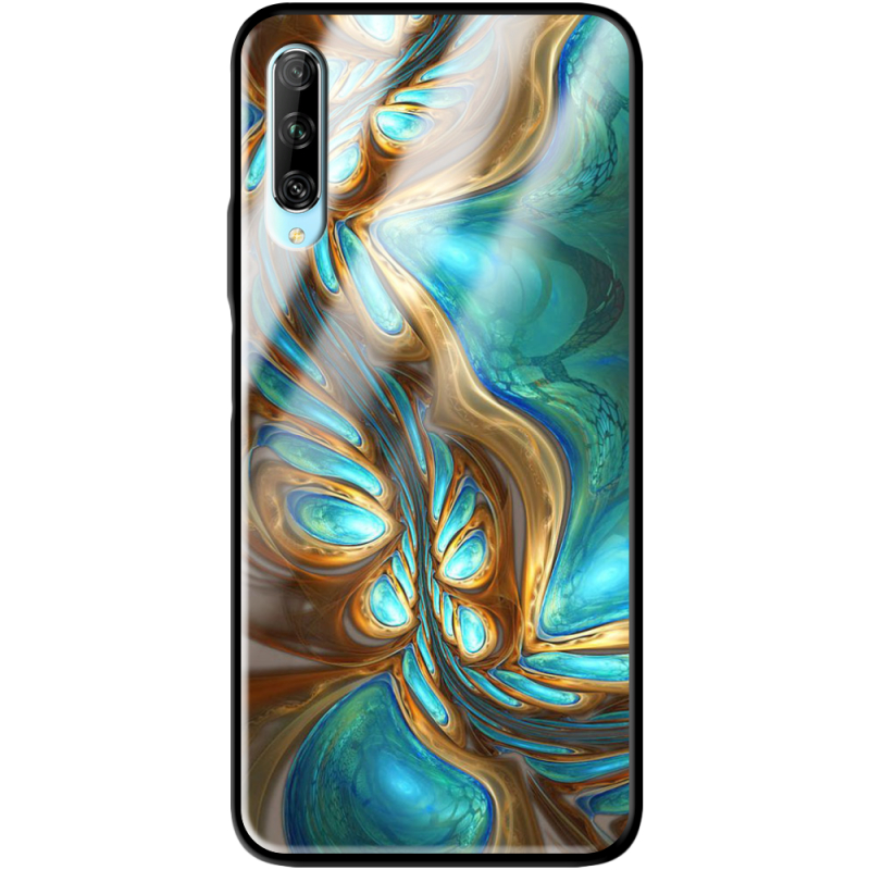 Защитный чехол BoxFace Glossy Panel Huawei P Smart Pro Blue Abstraction