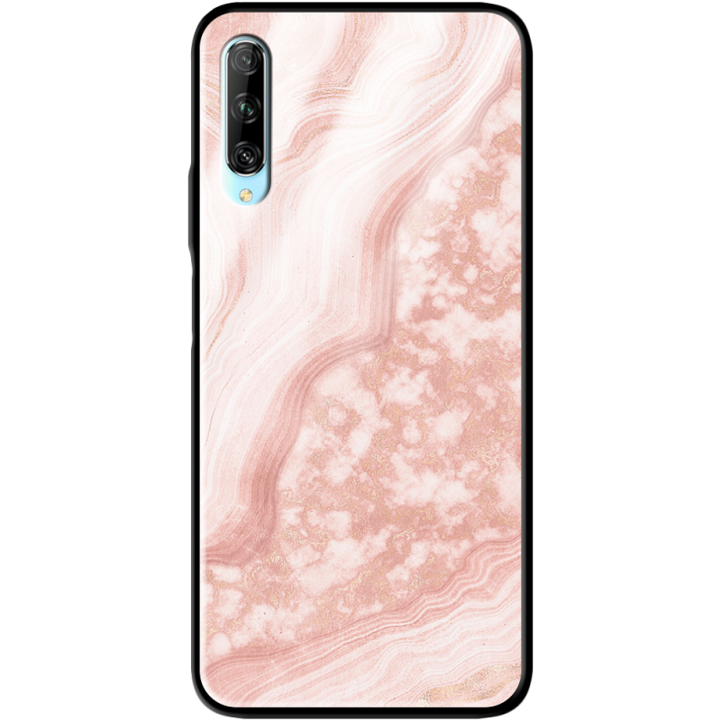 Защитный чехол BoxFace Glossy Panel Huawei P Smart Pro Pink Marble