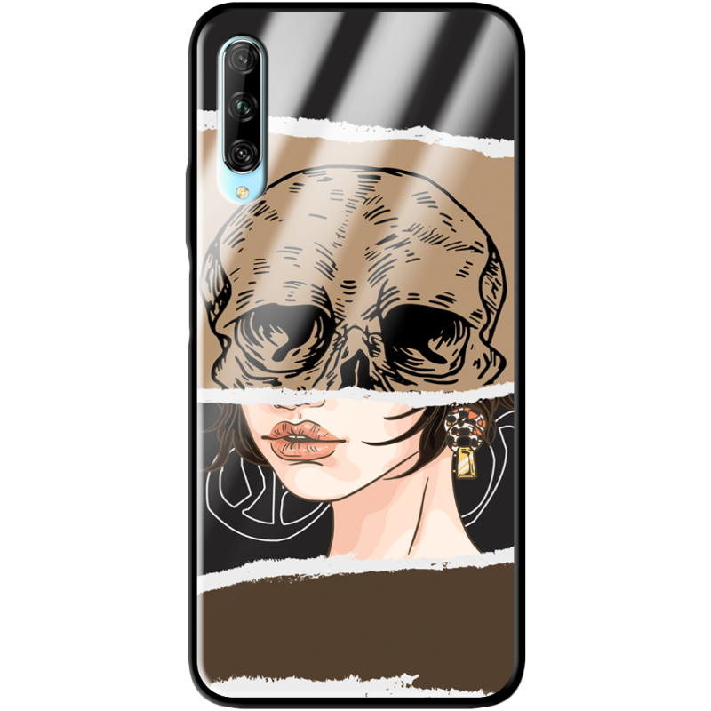 Защитный чехол BoxFace Glossy Panel Huawei P Smart Pro Skull-Girl