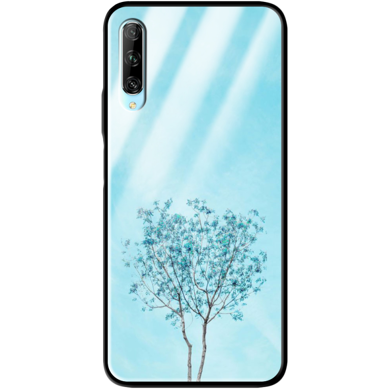 Защитный чехол BoxFace Glossy Panel Huawei P Smart Pro Blue Tree