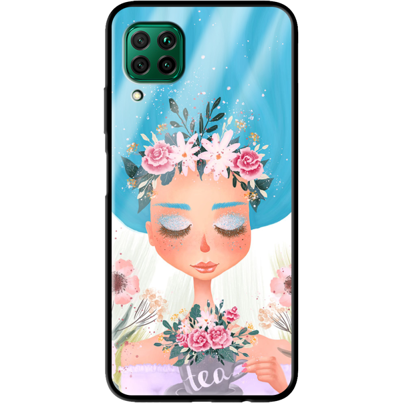 Защитный чехол BoxFace Glossy Panel Huawei P40 Lite Tea Girl