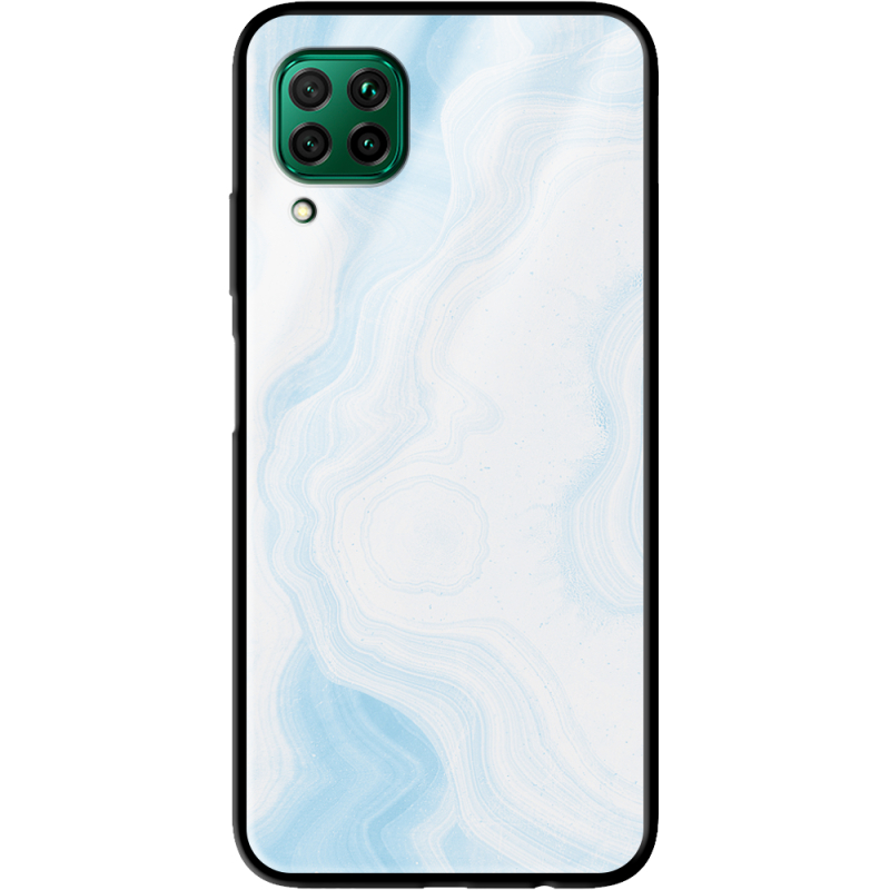 Защитный чехол BoxFace Glossy Panel Huawei P40 Lite Light Marble