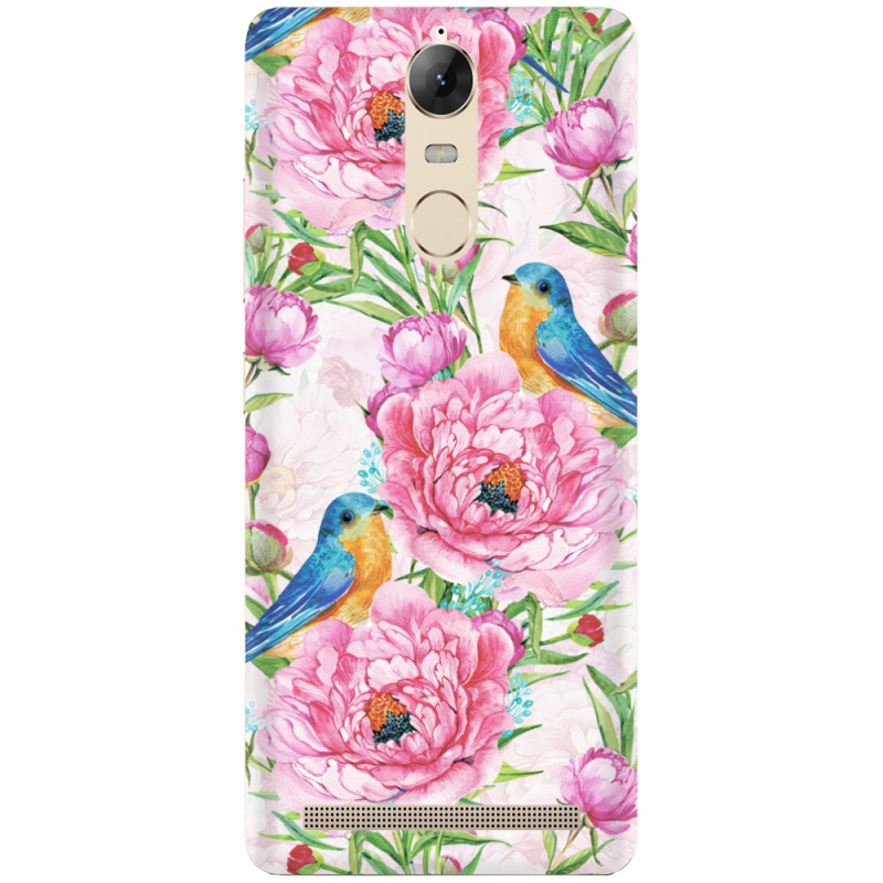 Чехол Uprint Lenovo A7020 K5 Note Pro Birds and Flowers