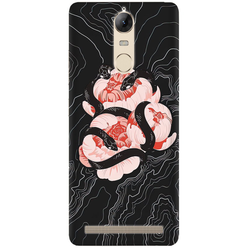 Чехол Uprint Lenovo A7020 K5 Note Pro Snake Rose