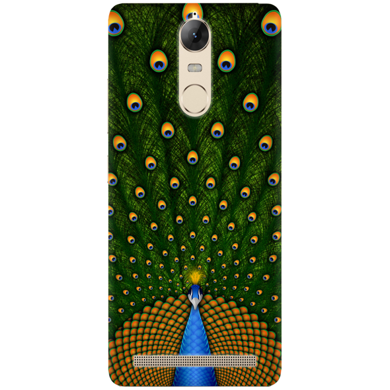Чехол Uprint Lenovo A7020 K5 Note Pro Peacocks Tail