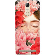 Чехол Uprint Lenovo A7020 K5 Note Pro Girl in Flowers