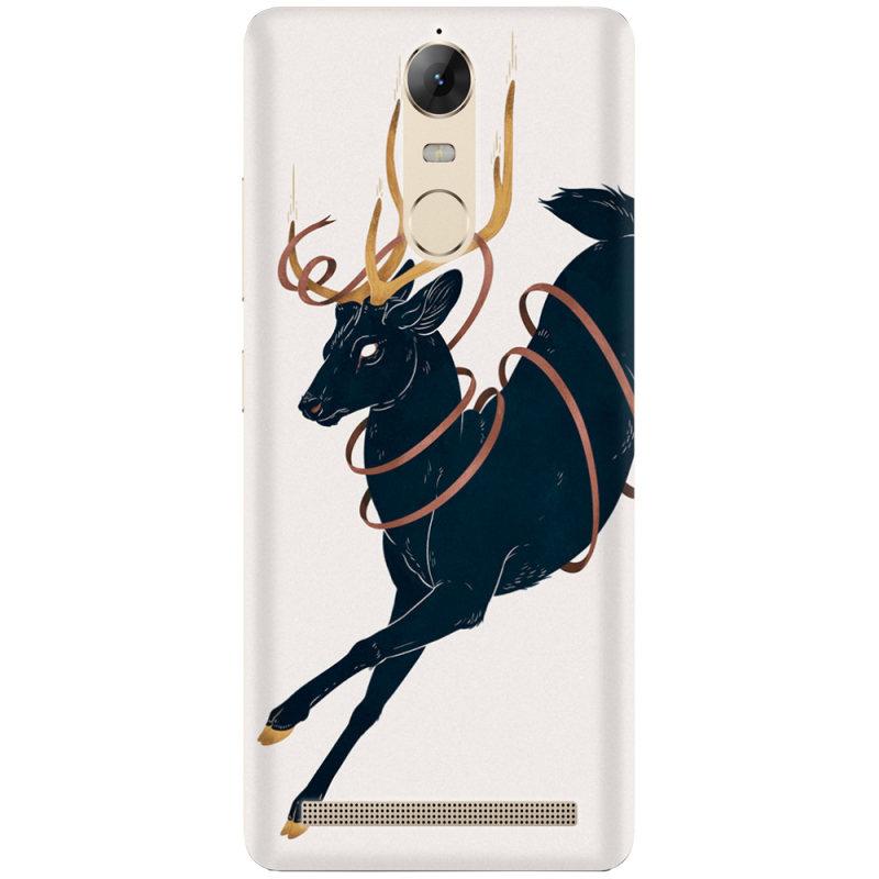 Чехол Uprint Lenovo A7020 K5 Note Pro Black Deer