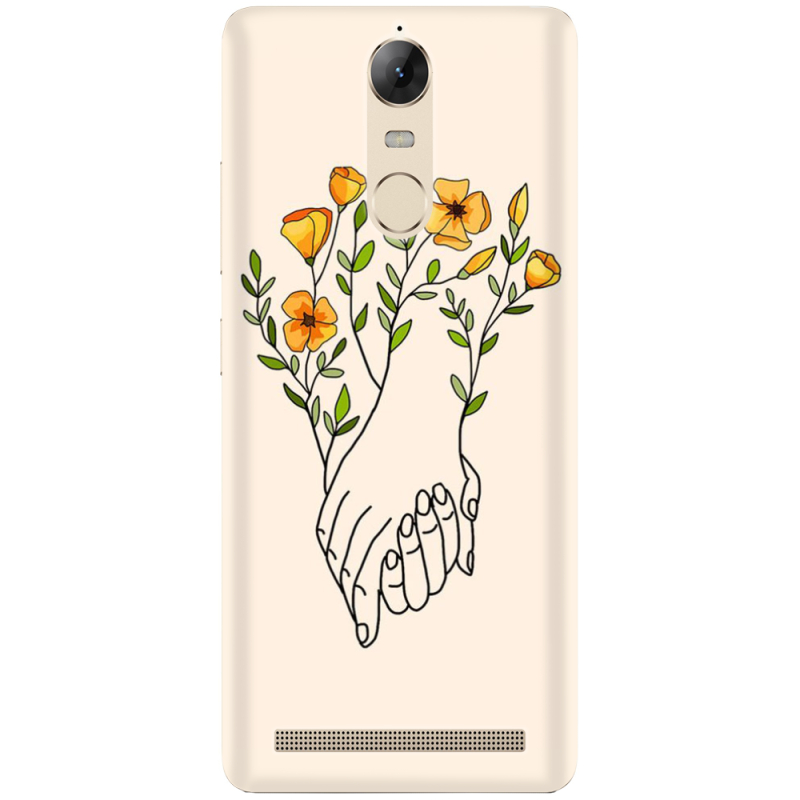 Чехол Uprint Lenovo A7020 K5 Note Pro Flower Hands