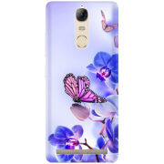 Чехол Uprint Lenovo A7020 K5 Note Pro Orchids and Butterflies