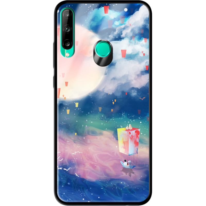 Защитный чехол BoxFace Glossy Panel Huawei P40 Lite E Dreamy Clouds