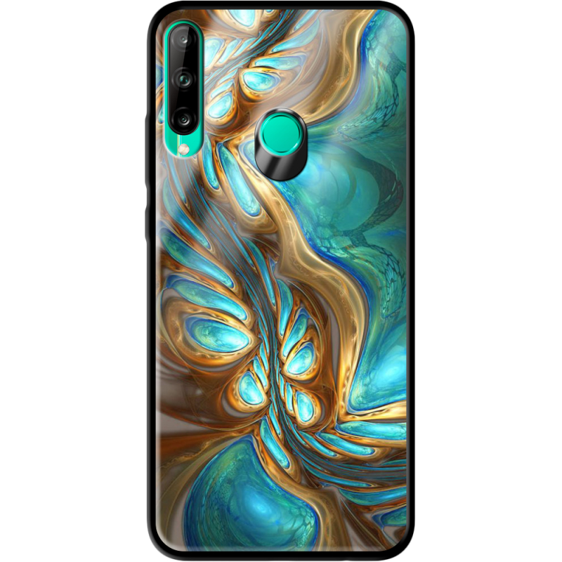 Защитный чехол BoxFace Glossy Panel Huawei P40 Lite E Blue Abstraction