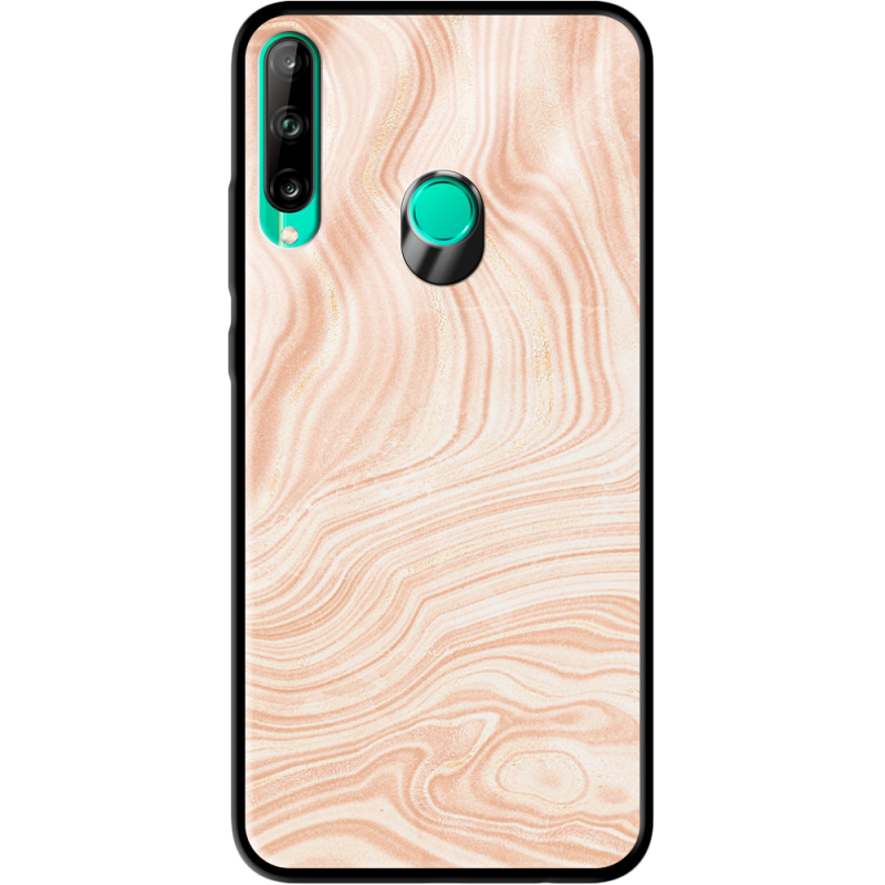 Защитный чехол BoxFace Glossy Panel Huawei P40 Lite E Delicate Marble