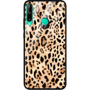 Защитный чехол BoxFace Glossy Panel Huawei P40 Lite E Leopard Print