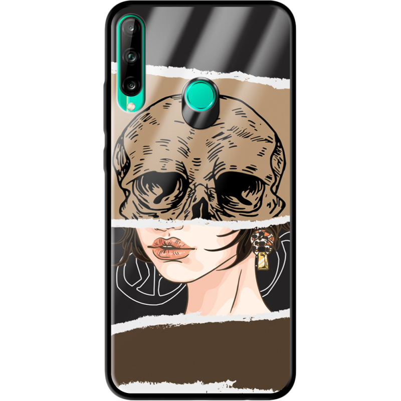 Защитный чехол BoxFace Glossy Panel Huawei P40 Lite E Skull-Girl