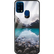 Защитный чехол BoxFace Glossy Panel Samsung Galaxy M31 Blue Lake
