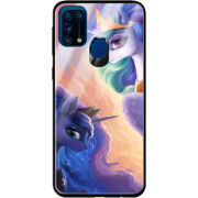 Защитный чехол BoxFace Glossy Panel Samsung Galaxy M31 My Little Pony Rarity  Princess Luna