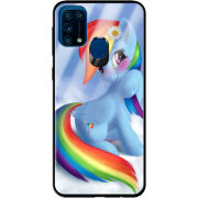 Защитный чехол BoxFace Glossy Panel Samsung Galaxy M31 My Little Pony Rainbow Dash