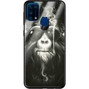 Защитный чехол BoxFace Glossy Panel Samsung Galaxy M31 Smokey Monkey