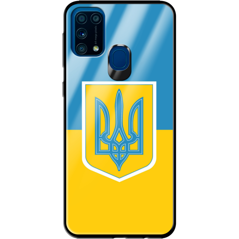 Защитный чехол BoxFace Glossy Panel Samsung Galaxy M31 Герб України