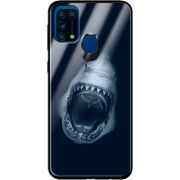 Защитный чехол BoxFace Glossy Panel Samsung Galaxy M31 Shark