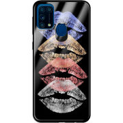 Защитный чехол BoxFace Glossy Panel Samsung Galaxy M31 Lips