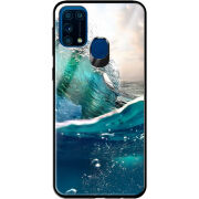 Защитный чехол BoxFace Glossy Panel Samsung Galaxy M31 Waterwave