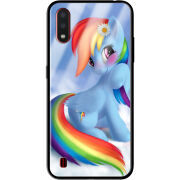 Защитный чехол BoxFace Glossy Panel Samsung A015 Galaxy A01 My Little Pony Rainbow Dash