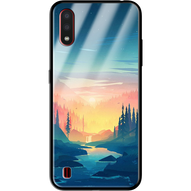 Защитный чехол BoxFace Glossy Panel Samsung A015 Galaxy A01 