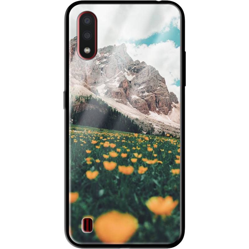 Защитный чехол BoxFace Glossy Panel Samsung A015 Galaxy A01 