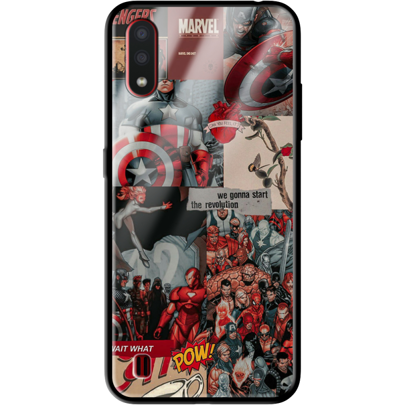 Защитный чехол BoxFace Glossy Panel Samsung A015 Galaxy A01 