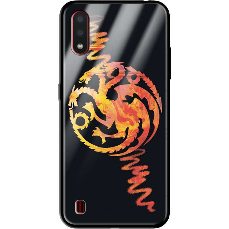 Защитный чехол BoxFace Glossy Panel Samsung A015 Galaxy A01 Dragons Thrones